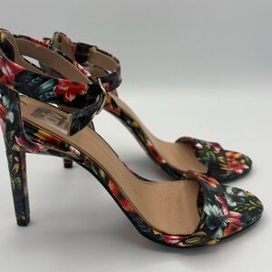 DV by Dolce Vita Floral Black Heels